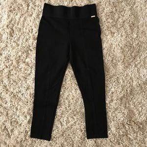 Calvin Klein black leggings LG w/ wide waistband
